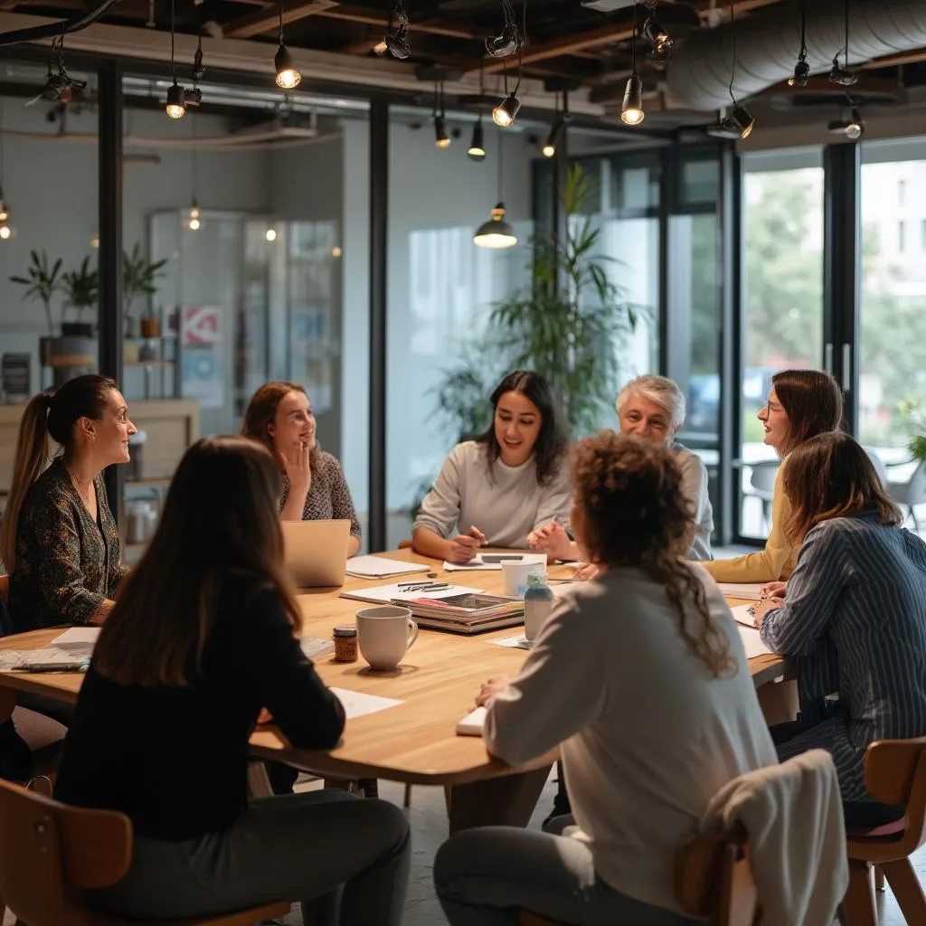 Atelier de coaching interactif en groupe dynamique